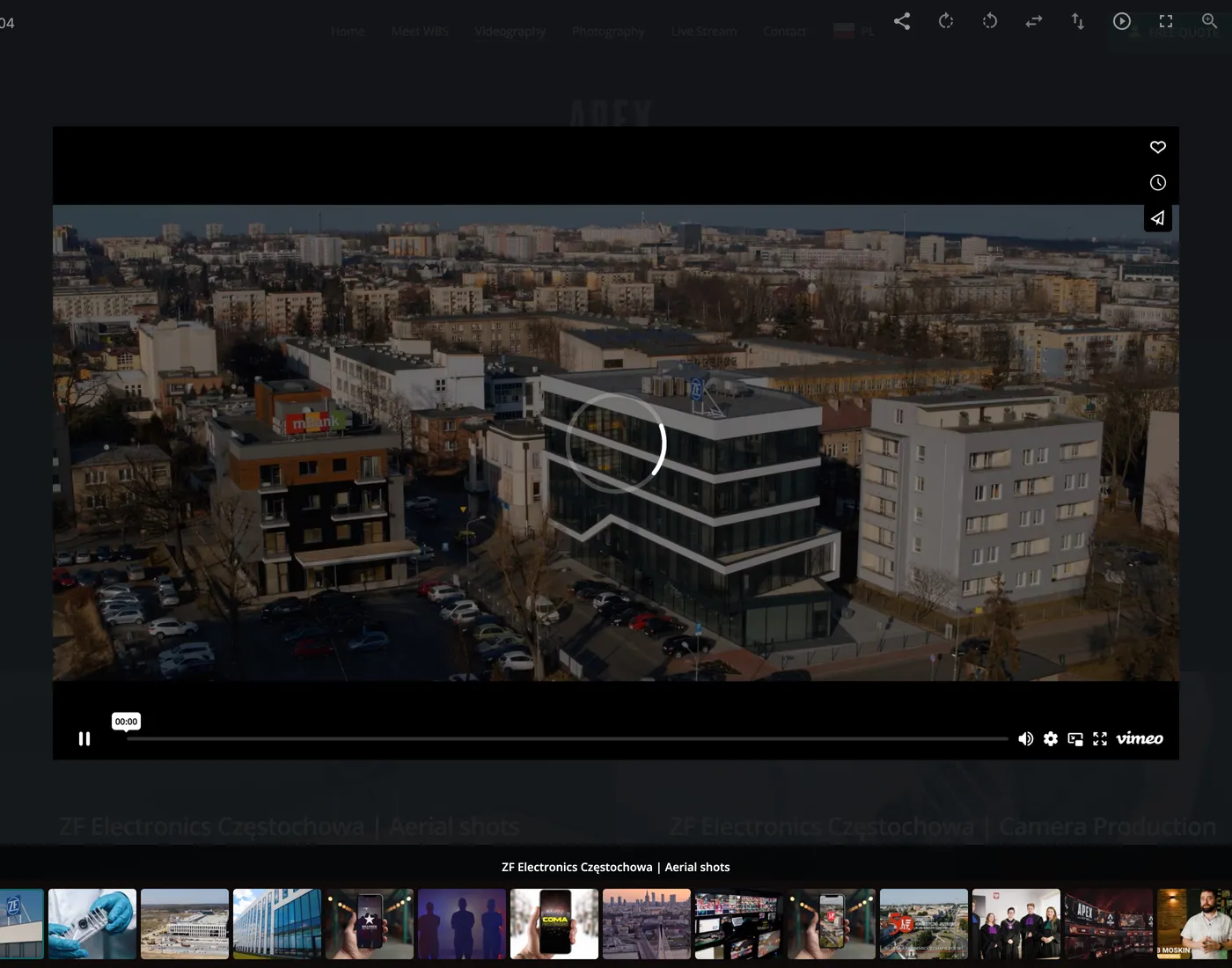 Film production service page